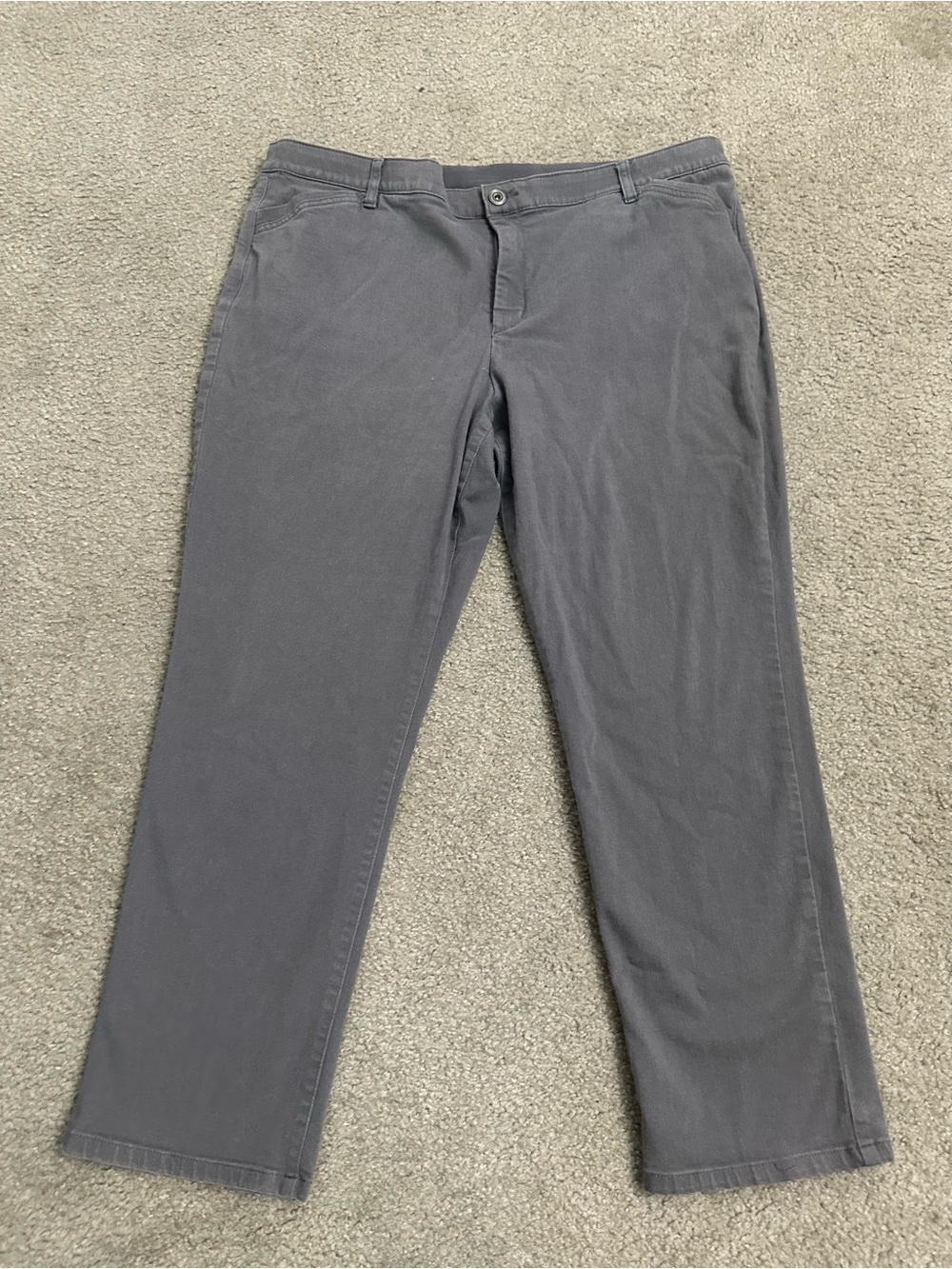 CJ Banks Women’s Signature Slimming Grey Pants – Size 22W